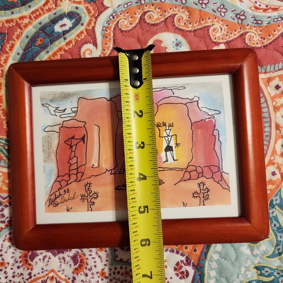 '98 Vintage Signed Art Print - Picture 3 of 5